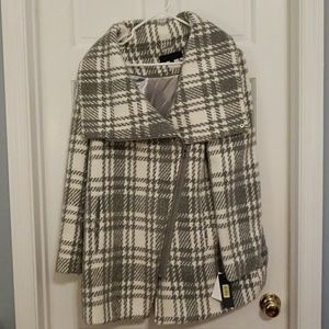 Steve Madden Plaid Coat